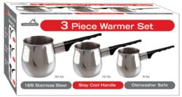24 Pieces 3 Pc Coffee Warmer Set - Coffee
