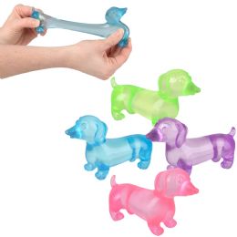 72 pieces 4.5inch Squeeze Sugar Dachshund 12ct - Slime & Squishees