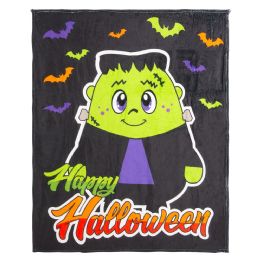 20 pieces 50inch X 60inch Monster Halloween Blanket - Fleece & Sherpa Blankets