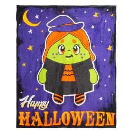 20 pieces 50inch X 60inch Witchy Halloween Blanket - Fleece & Sherpa Blankets