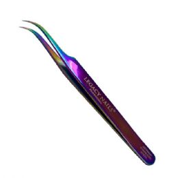 24 pieces Legacy Nails Professional Multicolor Curved Tweezer - Manicure and Pedicure Items