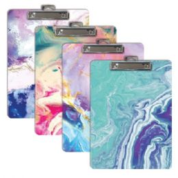 9 pieces Better Office Products 4 Pack Fashion Clipboards - Store