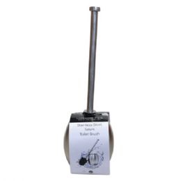6 pieces London Fog Stainless Steel Saturn Toilet Brush And Holder - Toilet Brush