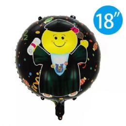 48 Pieces 18 INCH GRADUATION BALLOON Round - Graduation