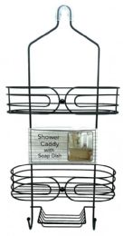6 of 3-Tier Shower Caddy - Black 11.75 X 26.2 X 4.75in