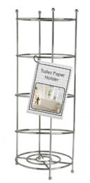 12 of 3 Roll Chrome Toilet Paper Holder