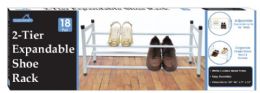 4 of 18 Pair Expandable Shoe Rack