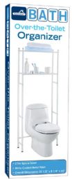 6 of Heavy Duty Over The Toilet Bath Organizer - White