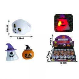 48 of 2 Inch Flashing Halloween Rings