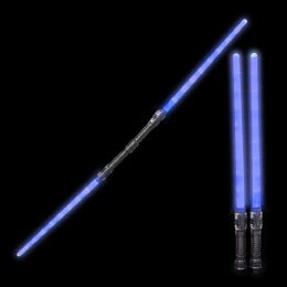 60 pieces 51.5inch Super Bright Blue LighT-Up Double Sword - Light Up Toys