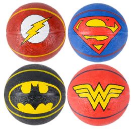 100 pieces 5inch Justice League Logo Micro Basketball Kit 100ct - Basketballs