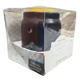 6 pieces Black Wax Free Electric Light Up Fragrance Warmer - Air Fresheners