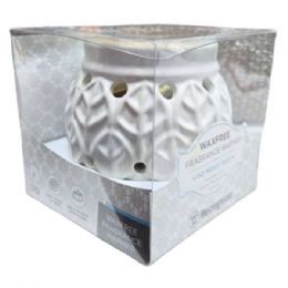 6 pieces Decorative Leaf Pattern Wax Free Electric Light Up Fragrance Warmer - Air Fresheners