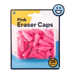 240 Pieces Neon Eraser Top (25 /count) Pink - Erasers