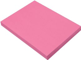 48 pieces Construction Paper, 9inchx 12inch Pink (50 count) - Paper