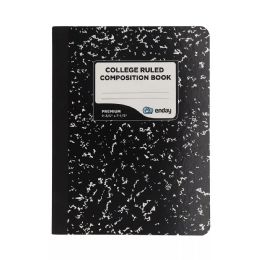48 pieces Composition Book, Black Marble C/r 100 Ct. - Note Books & Writing Pads