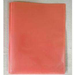48 of Poly 2-Pockets Portfolio W/ 3-Prong With View, Orange