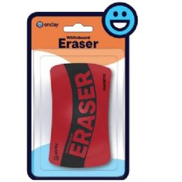 192 pieces Felt Whiteboard Eraser, Red - Erasers
