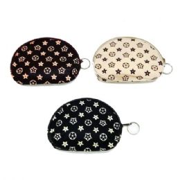 48 Pieces Fashion Zipper Coin Purse - Coin Holders & Banks