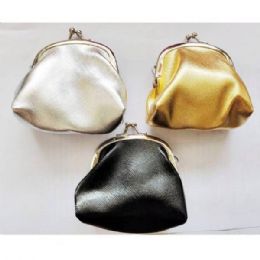 48 Pieces Snap On Clasp Coin Purse - Coin Holders & Banks