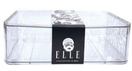 8 Pieces Elle Glacial Cosmetic Organizer Drawer 9.6 X 7.6 X 3.1 Inch - Organizer