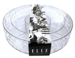 12 Pieces Elle Glacial Covered Cosmetic Organizer Sectioned 9.8 X 2.75 Inch - Organizer