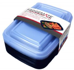 20pc 1-Section Meal Prep Containers With Lids