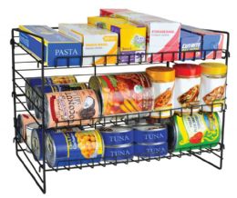 6 of 3 Tier Kitchen Organizer Store Up To 36 Cans Or Jars In A Variety Of Sizes