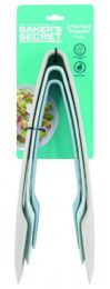 48 of 3pc Plastic Food Tongs Set