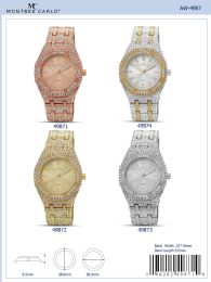 12 pieces Ladies Watch - 49874 assorted colors - Women's Watches