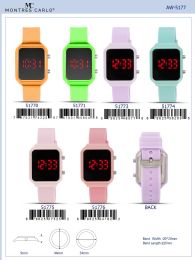 12 pieces Digital Watch - 53623 assorted colors - Digital Watches