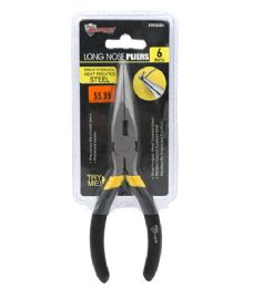 24 Pieces 6" Long Nose Pliers - Pliers