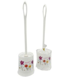 24 of Toilet Bowl Brush Set 12x49cm