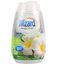 36 Pieces WIZARD 7.8OZ SOLID WHITE FLORAL - Air Fresheners