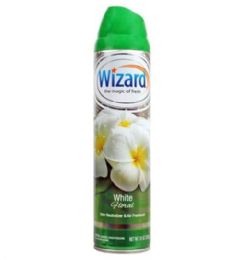 48 Pieces Wizard 10 Oz White Floral - Air Fresheners