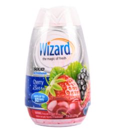 60 Pieces Wizard 7.8oz Solid Cherry Berry - Air Fresheners