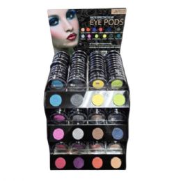 288 pieces Malibu Glitz Spectacular Eyeshadow Pods With Applicator In Countertop Display - Eye Shadow & Mascara