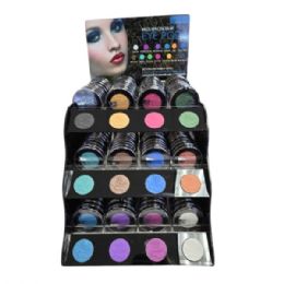 288 pieces Malibu Glitz Spectacular Shimmer & Matte Eyeshadow Pods With Applicator In Countertop Display - Eye Shadow & Mascara