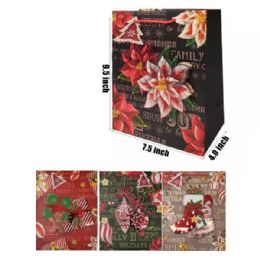 48 Pieces 9x7 Christmas Gift Bag - Christmas Gift Bags and Boxes