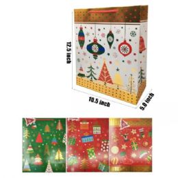 48 Pieces 12X10 CHRISTMAS GIFT BAG - Christmas Gift Bags and Boxes