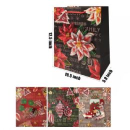 48 Pieces 12X10 CHRISTMAS GIFT BAG - Christmas Gift Bags and Boxes