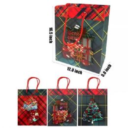 48 Pieces 16.5x12 Christmas Gift Bag - Christmas Gift Bags and Boxes