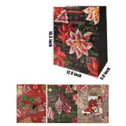 48 Pieces 16.5x12 Christmas Gift Bag - Christmas Gift Bags and Boxes