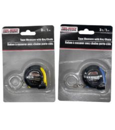 48 Pieces Tape Measure With Key Chain - Tape Measures and Measuring Tools