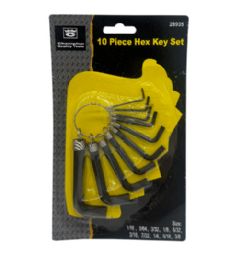 48 Pieces 10pc Hex Key Set - Tool Sets