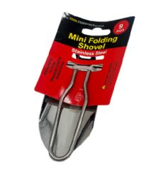 24 Packs Stainless Mini Folding Shovel - Hardware Gear