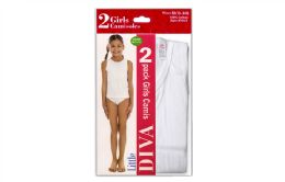 72 Packs Girls Camisoles 2-Pair Pack - Girls Underwear and Pajamas