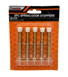 48 Pieces 5pc Sring Door Stoppers - Padlocks and Combination Locks