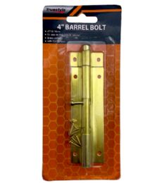 48 Pieces 4in Barrel Bolt - Hardware Gear