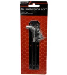 48 Pieces 6in Jumbo Door Bolt - Hardware Gear